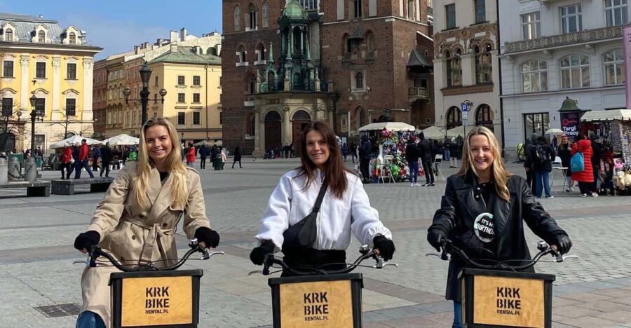 Krakow: Royal Route Bike Tour 1 Hour