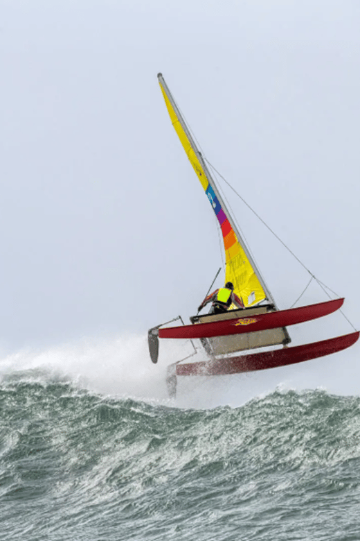 La Paz: Hobie Wave Sailboat Rental