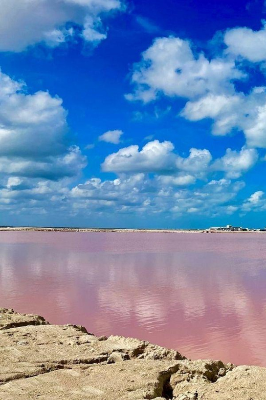 Las Coloradas: Tour to the Pink Salt Lake and Rio Lagartos