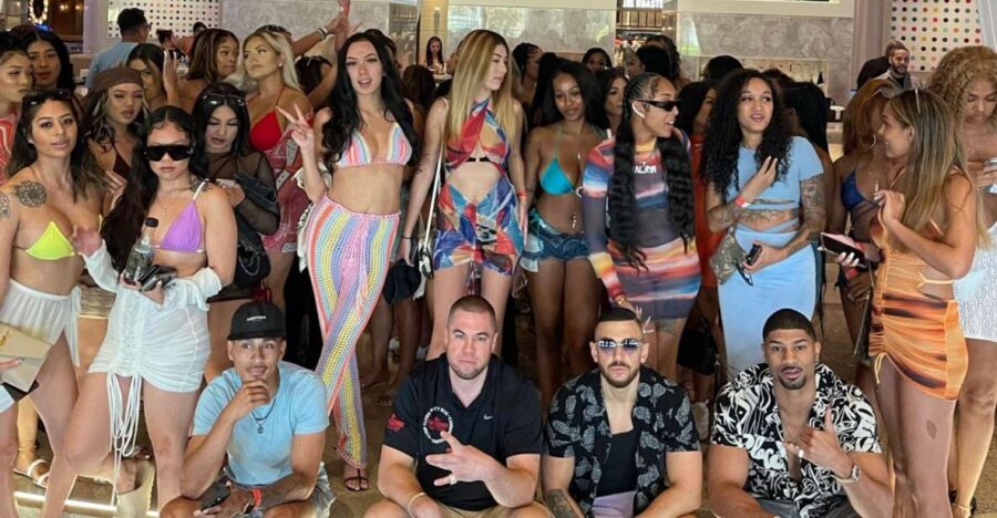 Las Vegas: EDM Pool Club Crawl With Party Bus