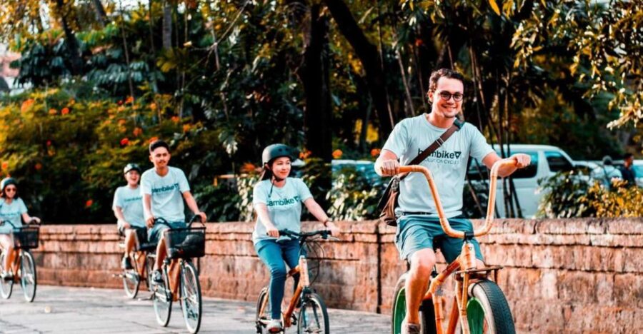 Manila: Guided Sunset Bamboo Bike Tour in Intramuros - Tour Overview and Details
