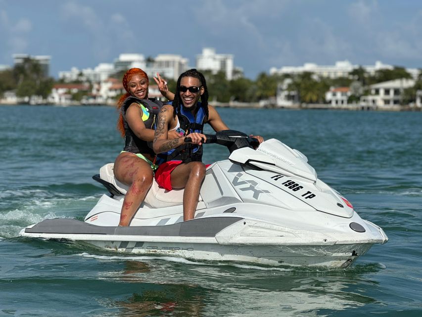 Miami Beach: 1 Hour Jet Ski Rental Miami Beach & Boat Ride
