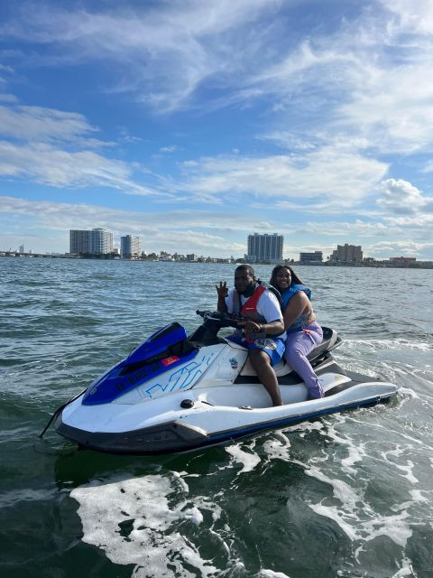 Miami Beach: Jetski Rental Experience With Boat and Drinks