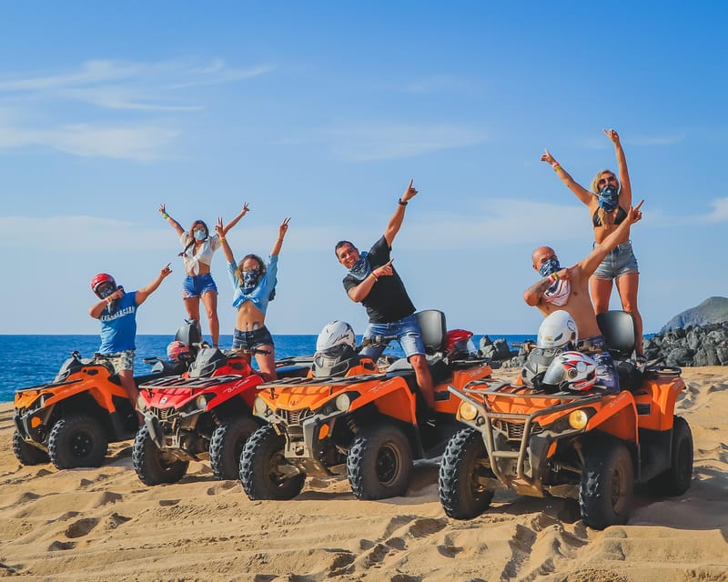 Migrino Beach & Desert ATV Tour in Cabo by Cactus Tours Park