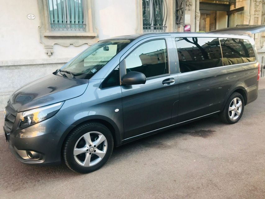 Milan LINATE Airport Transfer VIP Service MINIVAN V CLASS MB