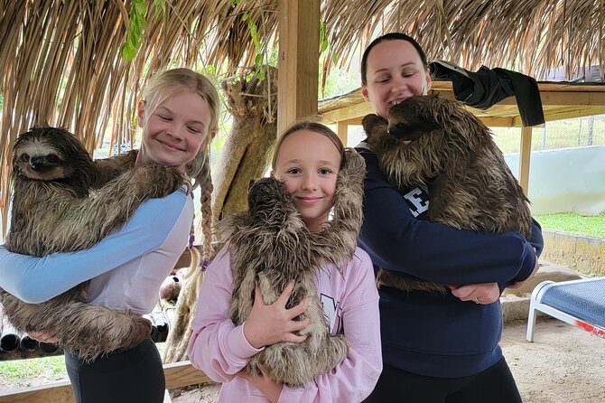 Monkey and Sloth Sanctuary, Rum & Chocolate Factory + City Walk - Roatan City Tour