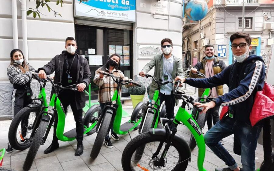 Naples: Guided City Highlights FAT E-Scooter Tour