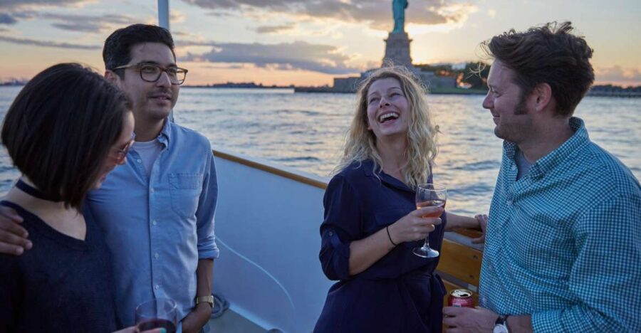 Nyc: Day Cruise on Small Yacht With Statue of Liberty Views