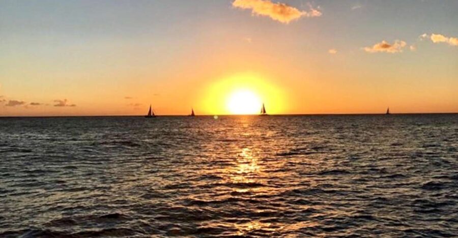 Oahu: Waikiki Glass Bottom Boat Sunset Cruise