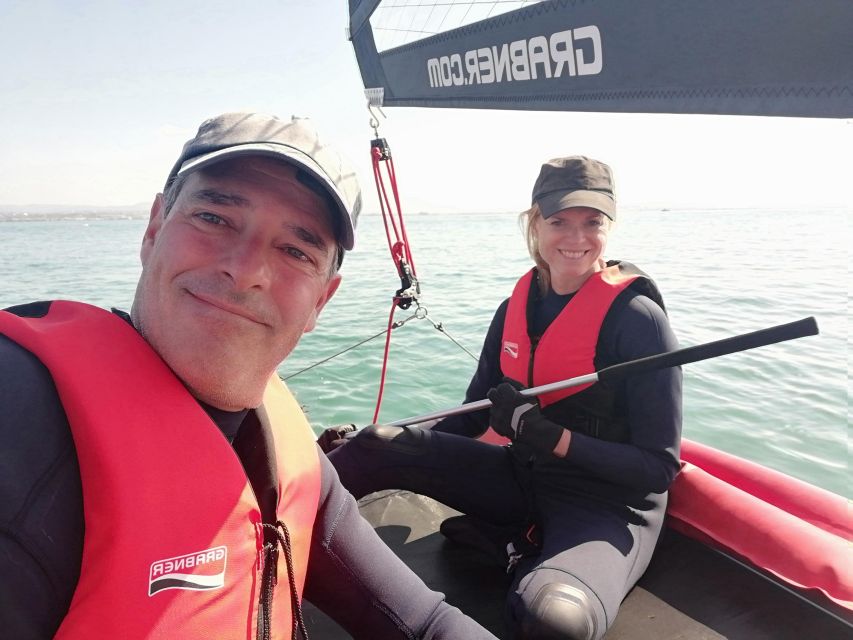 Olhao: Sailing Tour on a Small Catamaran on the Ria Formosa