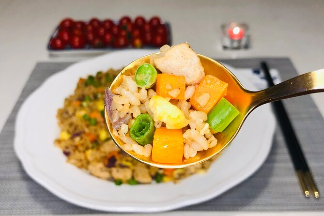 Online Cooking Class Fried Rice by Sunflower Li