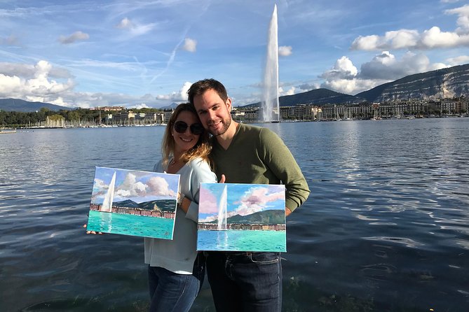 Painting Master Class by the Geneva Lake