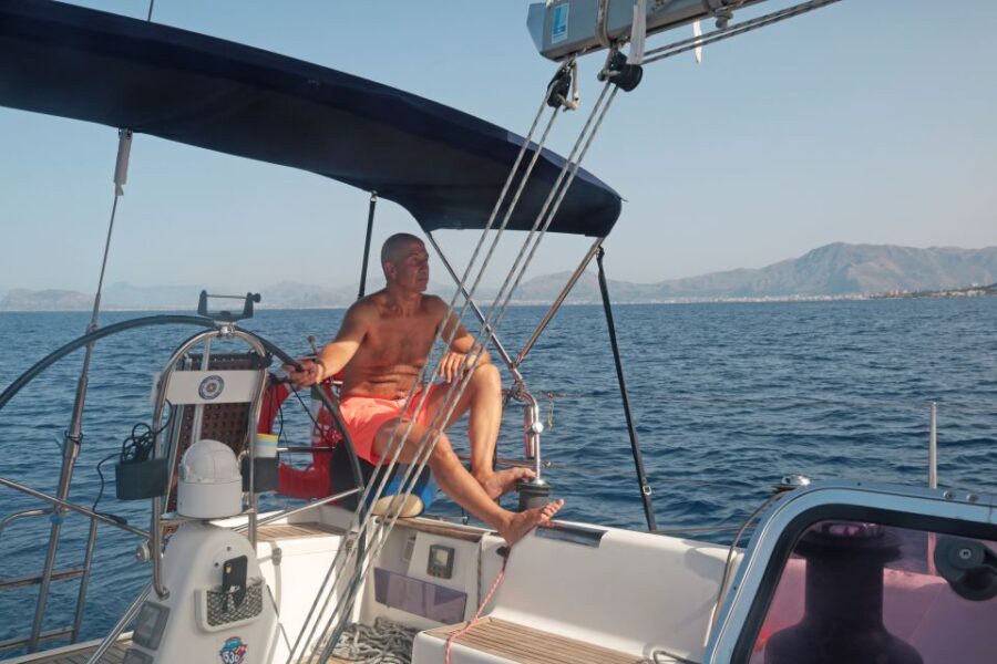 Palermo: Sunset Sailboat Trip With Aperitif