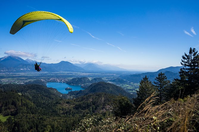 Paragliding Lake Bled