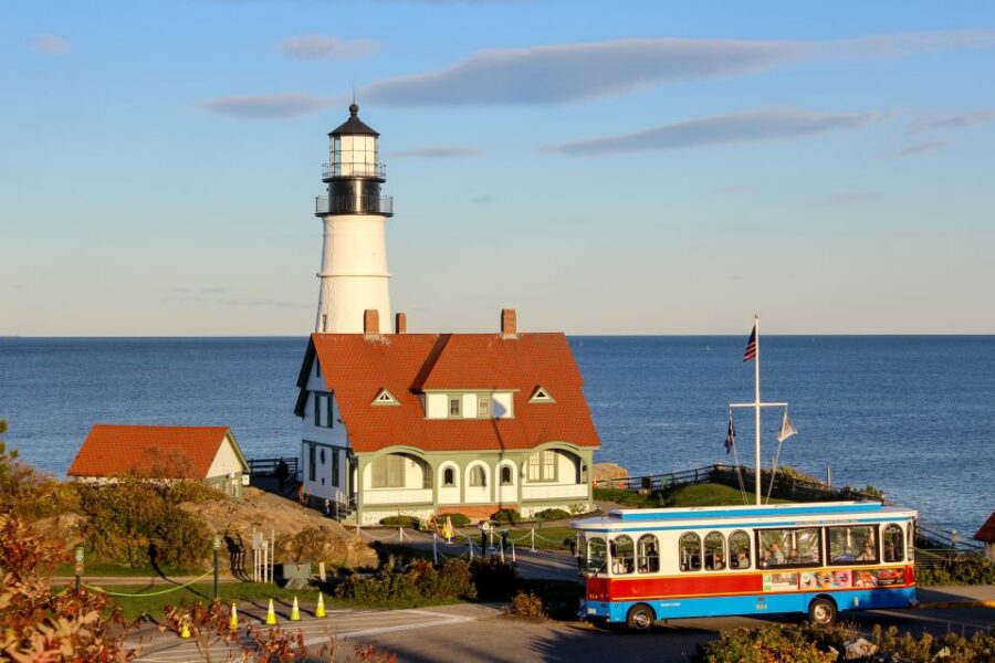 Portland: Trolley City Tour With Portland Head Light Stop