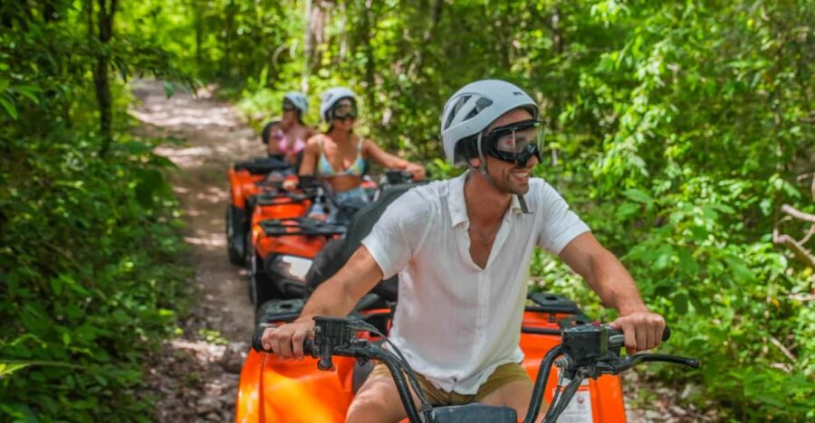 Private Atv+ Zipline & Cenote (Transportation Included)