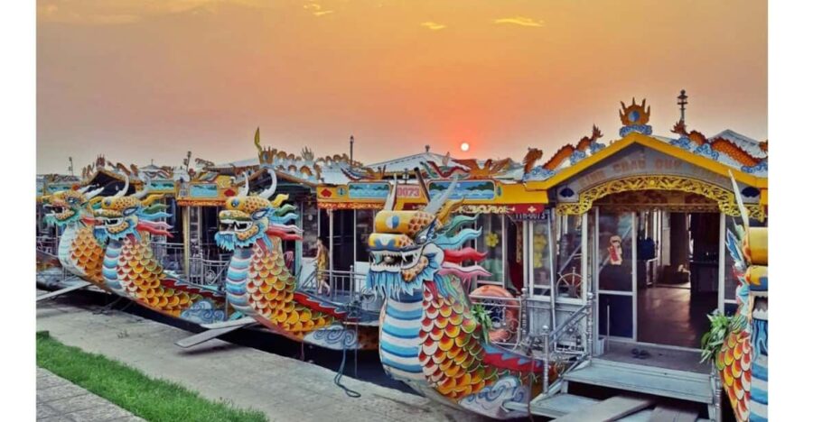 Private Dragon Boat, Thien Mu Pagoda, Royal Tomb Tour in Hue