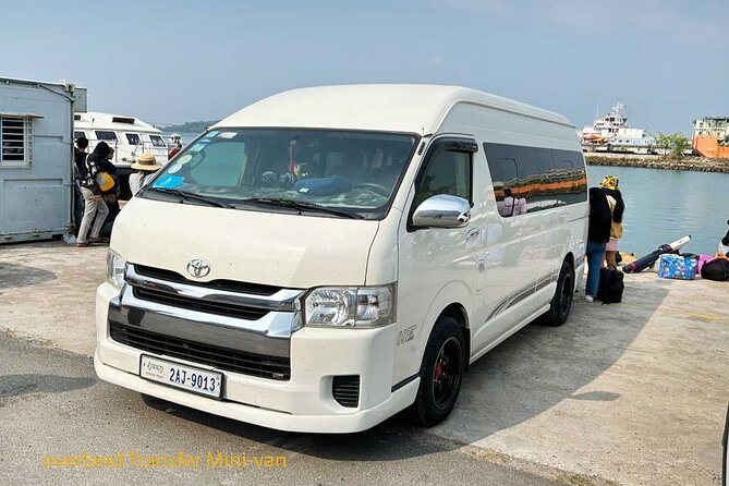 Private Taxi Transfer Phnom Penh – Sihanoukville Car – Minivan
