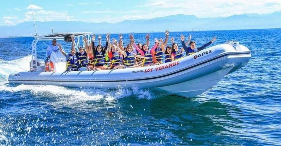 Puerto Vallarta: Canopy Los Veranos With Speedboat Ride