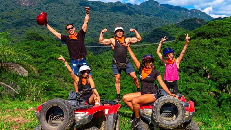 Puerto Vallarta: Canopy River ATV, Waterfall, Tequila Tour