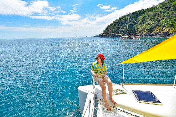 Racha and Coral Islands With Sunset at Promthep Cape by Catamaran Yacht