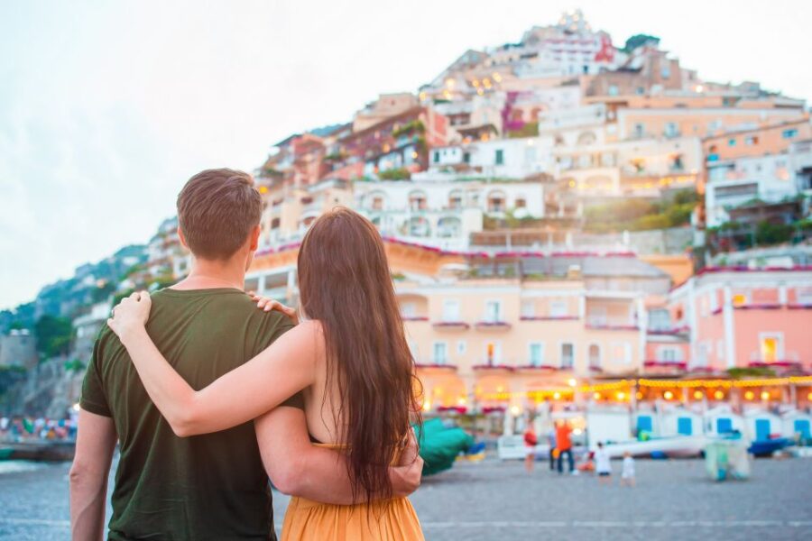 Rome: Amalfi Coast and Positano Day Trip With Coastal Cruise