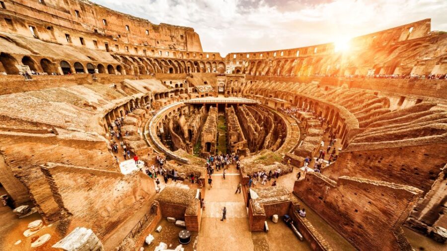 Rome: Hop-On Hop-Off Bus, Roman Forum & Colosseum Tour