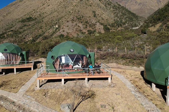 Salkantay Trek 3 Days to Machu Picchu by Glamping Sky Lodge Dome