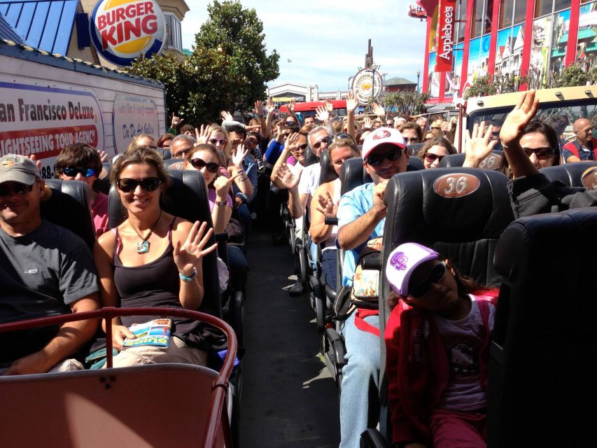 San Francisco: Hop-On Hop-Off Deluxe Bus Tour With 20 Stops