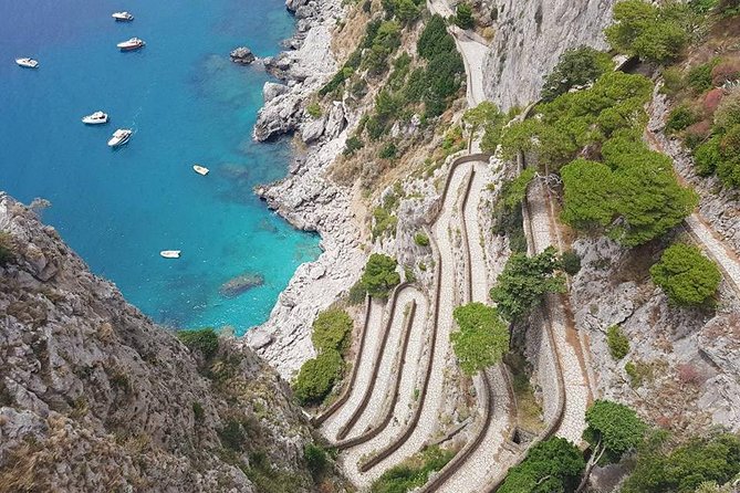 Semi-Guided Capri Tour From Capri Pier at 10,15