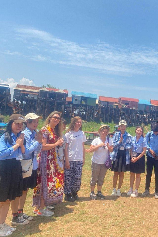 Shared Tours to Sunset at Kompong Khleang Floating Village