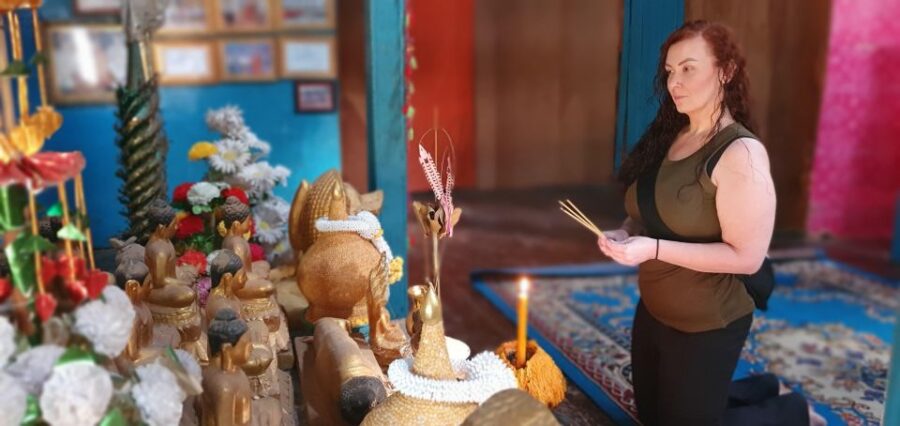 Siem Reap Cambodian Buddhist Water Blessing and Local Market - Activity Overview