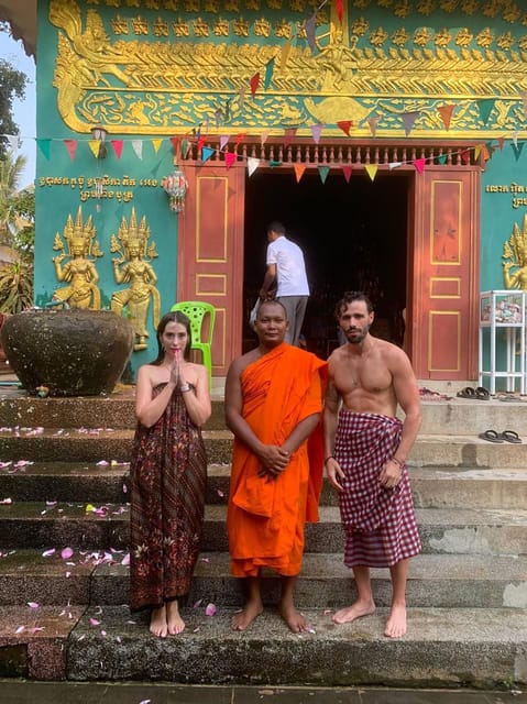 Siem Reap Cambodian Buddhist Water Blessing and Local Market - Activity Overview