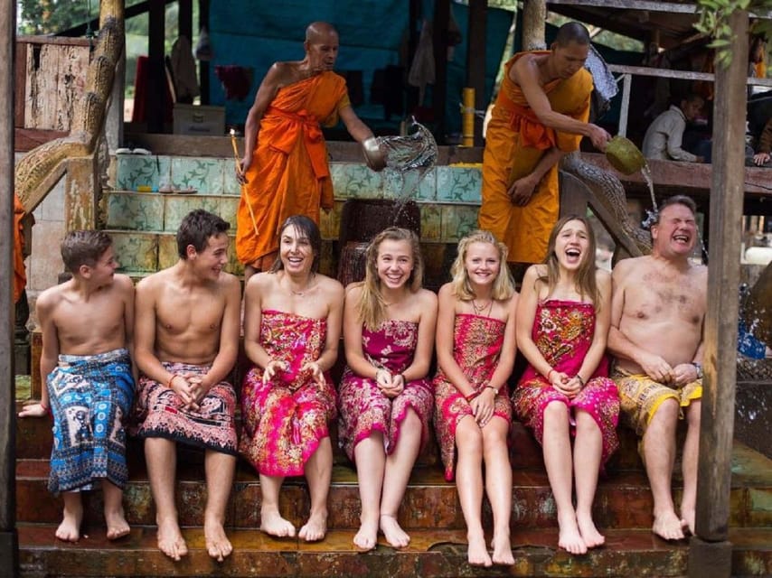 Siem Reap Cambodian Buddhist Water Blessing and Local Market - Activity Overview