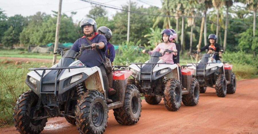 Siem Reap: Khmer Village and Crocodile Farm ATV Tour