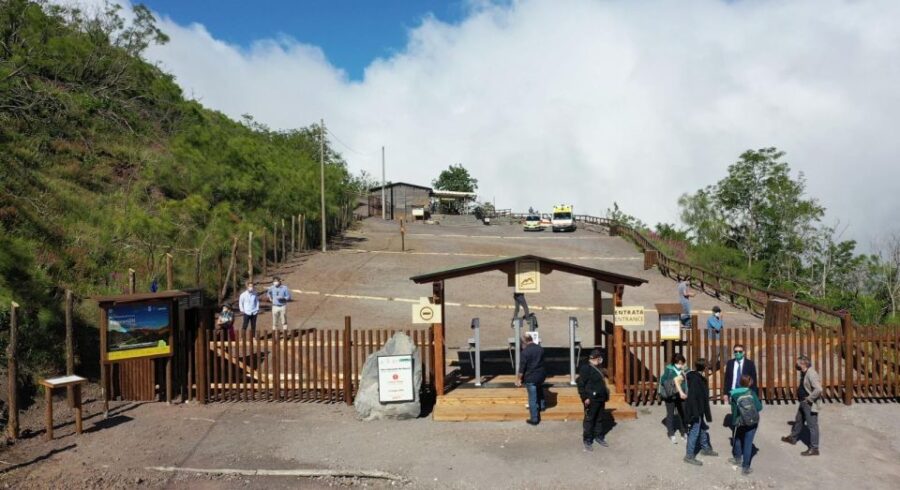Sorrento: Vesuvius Day Trip With Entry and Lunch