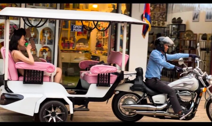Street Food Tour and Phare Circus With Tuk-Tuk Transfers