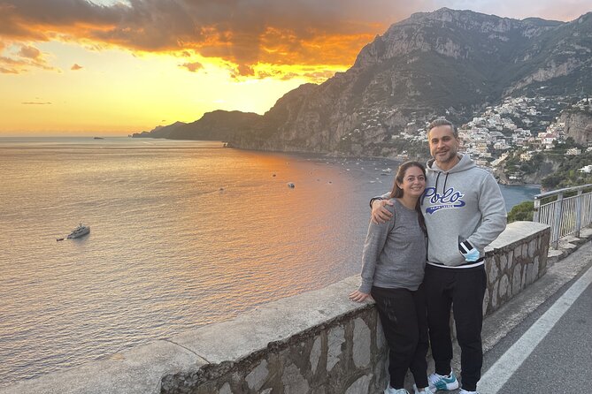 Sunset Tour in Positano and Amalfi From Sorrento by Car