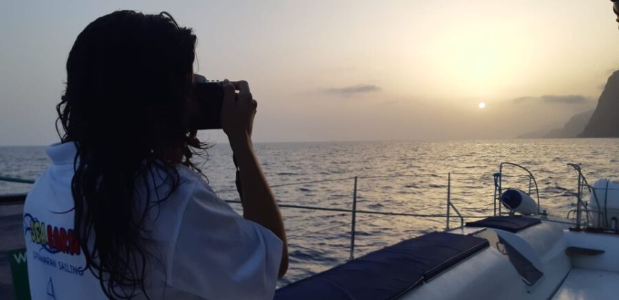 Sunset Trip on Board Seaborn Catamaran