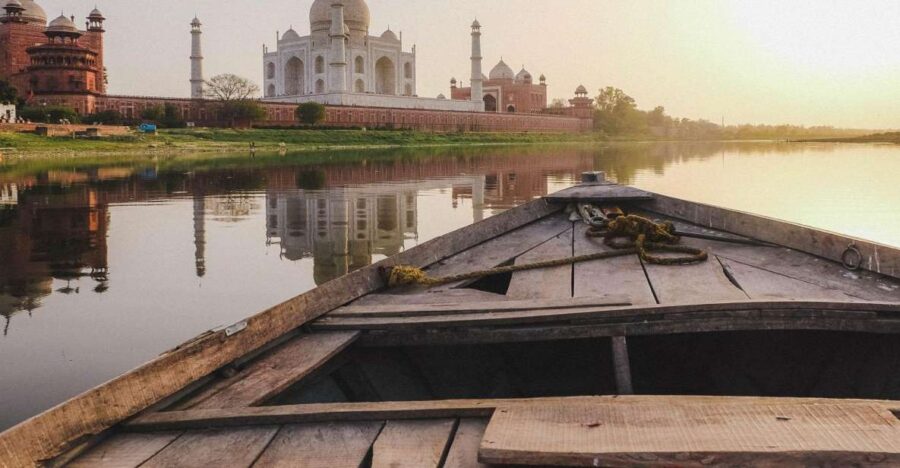 Taj Mahal Back View Yamuna Boat Ride Tour - Tour Overview and Pricing
