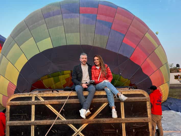 Teotihuacan: Balloon Flight With Transport From Mexico City