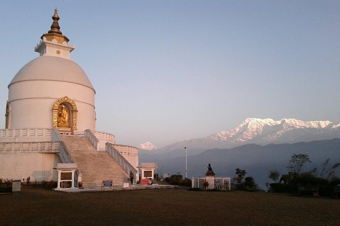 The World Peace Pagoda in Pokhara