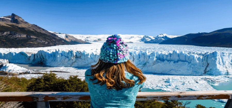 Walkways in Perito Moreno