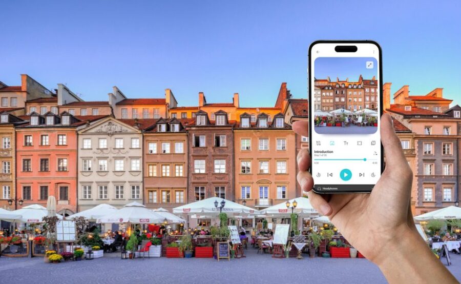 Warsaw Old Town In-App Audio Tour on Your Phone (ENG) - Tour Overview