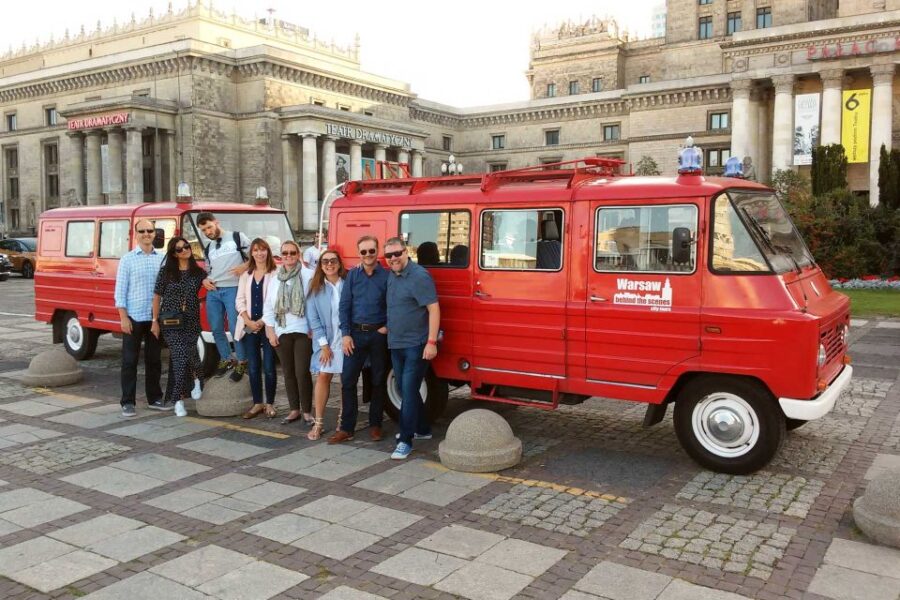 Warsaw: Private 3-Hour Tour by Communist Van