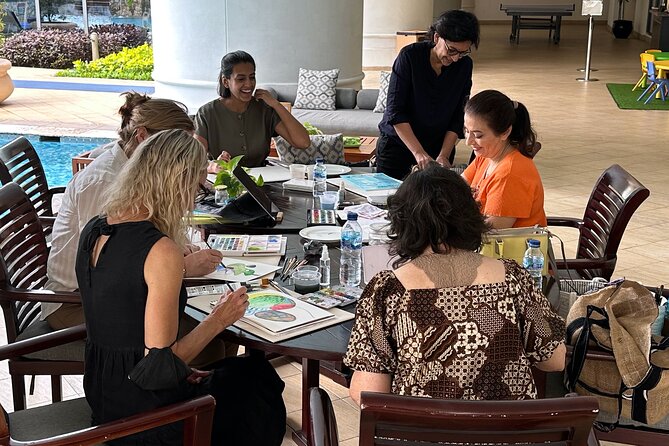 Watercolor Therapy, Fabricacrylics 4 Couples/Retreat Workshop - Workshop Overview