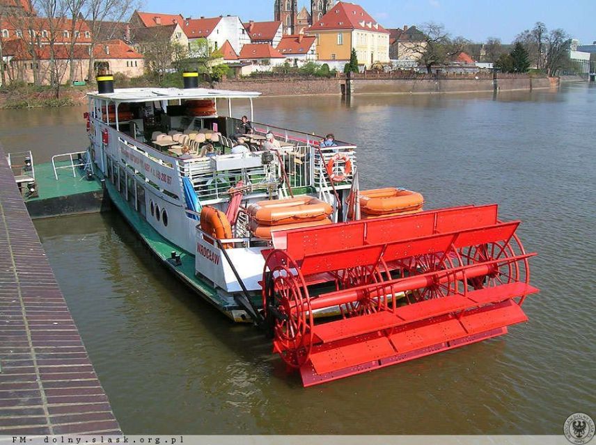 Wrocław: 3.5-Hour Steamboat Tour With Centennial Hall UNESCO