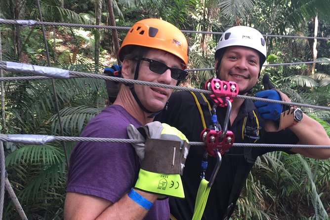 Zipline Adventure In The Rainforest