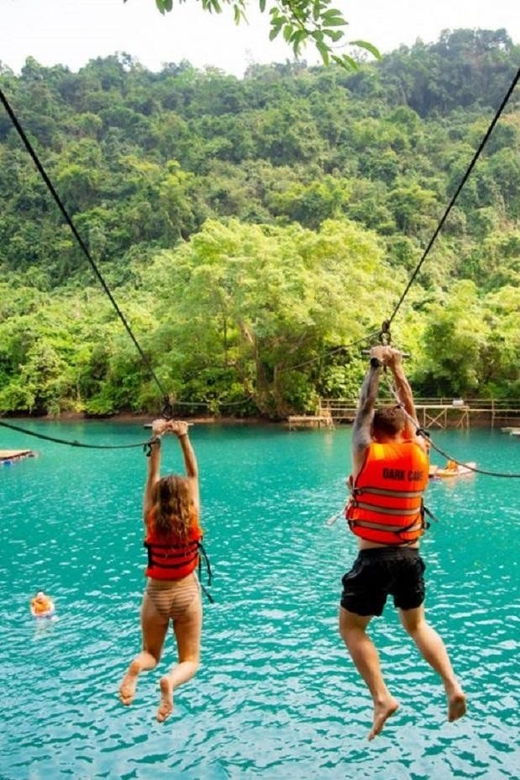 Zipline at Dark Cave And Phong Nha Cave: Dong Hoi/Phong Nha