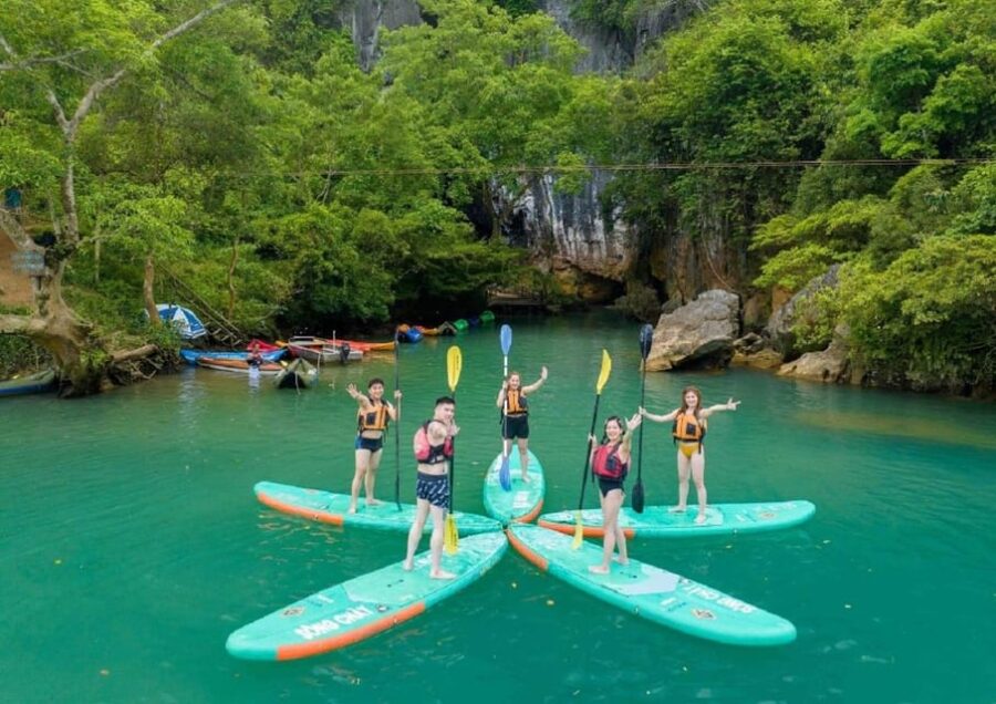 Zipline in Dark Cave- Paradise Cave Tour: Dong Hoi/Phong Nha